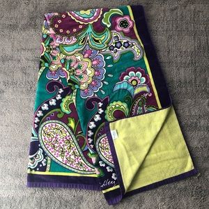Vera Bradley Beach Towel NWOT